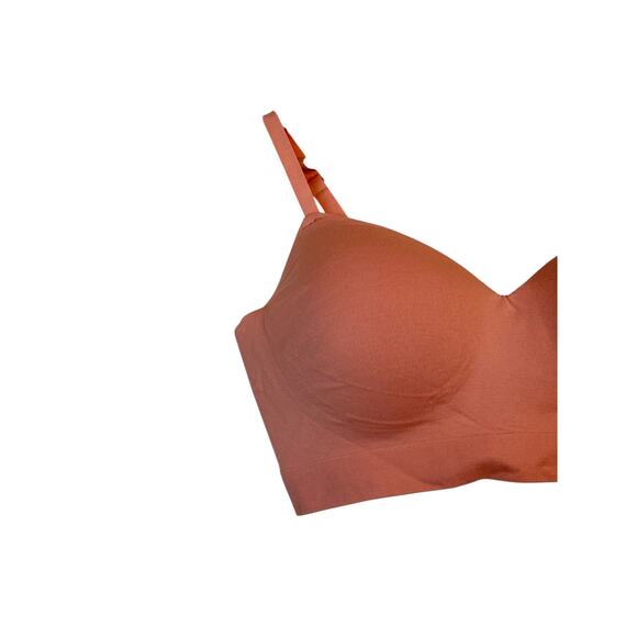 Truekind Women Supportive Comfort Wireless Shaping Bra Size L Pink Stretch NWT - Picture 3 of 7